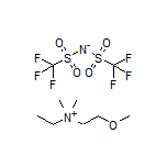 N-Ethyl-2-methoxy-N,N-dimethylethanaminium Bis[(trifluoromethyl)sulfonyl]amide