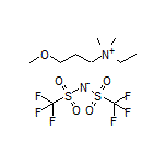 N-Ethyl-3-methoxy-N,N-dimethylpropan-1-aminium Bis[(trifluoromethyl)sulfonyl]amide
