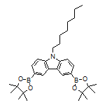 (9-Octyl-9H-carbazole-3,6-diyl)di(boronic Acid Pinacol Ester)