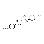 (trans,trans)-(trans)-4-Propylcyclohexyl 4’-Propyl-[1,1’-bi(cyclohexane)]-4-carboxylate