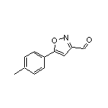 5-(p-Tolyl)isoxazole-3-carbaldehyde