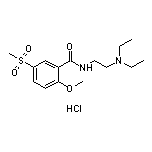 N-[2-(Diethylamino)ethyl]-2-methoxy-5-(methylsulfonyl)benzamide Hydrochloride