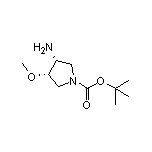 (3R,4S)-1-Boc-3-amino-4-methoxypyrrolidine