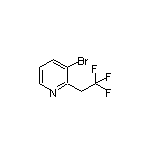 3-Bromo-2-(2,2,2-trifluoroethyl)pyridine