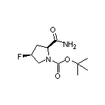 (2S,4S)-1-Boc-4-fluoropyrrolidine-2-carboxamide