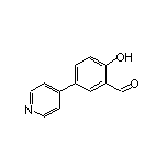 2-Hydroxy-5-(4-pyridinyl)benzaldehyde