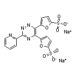 Sodium 5,5’-[3-(2-Pyridinyl)-1,2,4-triazine-5,6-diyl]bis(furan-2-sulfonate)