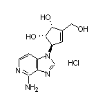 (1S,2R,5R)-5-(4-Amino-1H-imidazo[4,5-c]pyridin-1-yl)-3-(hydroxymethyl)-3-cyclopentene-1,2-diol Hydrochloride