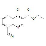 Ethyl 4-Chloro-8-cyanoquinoline-3-carboxylate