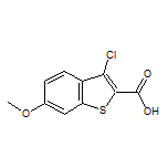 3-Chloro-6-methoxybenzo[b]thiophene-2-carboxylic Acid