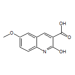 2-Hydroxy-6-methoxyquinoline-3-carboxylic Acid