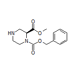 Methyl (S)-1-Cbz-piperazine-2-carboxylate