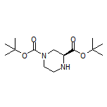 (S)-1-Boc-3-Boc-piperazine