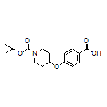 4-[(1-Boc-4-piperidyl)oxy]benzoic Acid