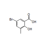 5-Bromo-2-hydroxy-3-methylbenzoic Acid