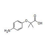 2-(4-Aminophenoxy)-2-methylpropanoic Acid