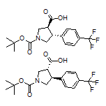 trans-1-Boc-4-[4-(trifluoromethyl)phenyl]pyrrolidine-3-carboxylic Acid
