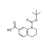 1-Boc-1,2,3,4-tetrahydroquinoline-7-carboxylic Acid