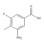 3-Amino-5-fluoro-4-methylbenzoic Acid