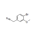 2-(4-Bromo-3-methoxyphenyl)acetonitrile