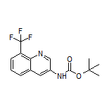 N-Boc-8-(trifluoromethyl)quinolin-3-amine