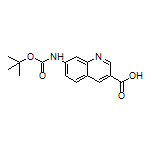 7-(Boc-amino)quinoline-3-carboxylic Acid