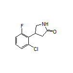 4-(2-Chloro-6-fluorophenyl)pyrrolidin-2-one