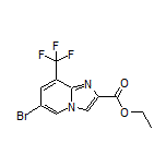 Ethyl 6-Bromo-8-(trifluoromethyl)imidazo[1,2-a]pyridine-2-carboxylate