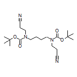 3,3’-[Butane-1,4-diylbis(Boc-azanediyl)]dipropanenitrile