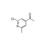 1-(2-Chloro-6-methylpyridin-4-yl)ethanone