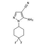 5-Amino-1-(4,4-difluorocyclohexyl)-1H-pyrazole-4-carbonitrile