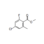 Methyl 4-Chloro-2-fluoro-6-methylbenzoate
