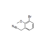 2-(3-Bromo-2-methoxyphenyl)acetonitrile