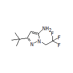 3-(tert-Butyl)-1-(2,2,2-trifluoroethyl)-1H-pyrazol-5-amine