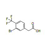 3-Bromo-4-(trifluoromethyl)phenylacetic Acid