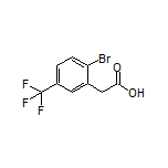 2-Bromo-5-(trifluoromethyl)phenylacetic Acid