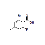 2-Bromo-6-fluoro-4-methylbenzoic Acid