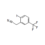 2-[2-Iodo-5-(trifluoromethyl)phenyl]acetonitrile