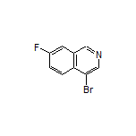 4-Bromo-7-fluoroisoquinoline
