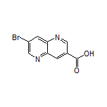 7-Bromo-1,5-naphthyridine-3-carboxylic Acid