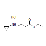Ethyl 4-(Cyclopropylamino)butanoate Hydrochloride