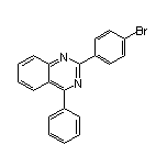 2-(4-Bromophenyl)-4-phenylquinazoline