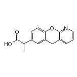 alpha-Methyl-5H-benzopyrano[2,3-b]pyridine-7-acetic Acid
