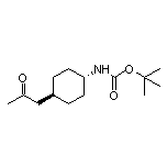 trans-1-[4-(Boc-amino)cyclohexyl]-2-propanone