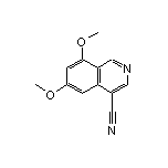 6,8-Dimethoxyisoquinoline-4-carbonitrile
