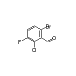 6-Bromo-2-chloro-3-fluorobenzaldehyde