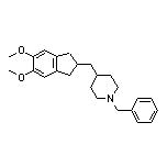 1-Benzyl-4-[(5,6-dimethoxy-2,3-dihydro-1H-inden-2-yl)methyl]piperidine