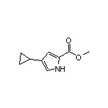 Methyl 4-Cyclopropyl-1H-pyrrole-2-carboxylate
