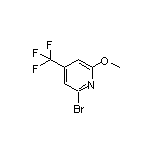 2-Bromo-6-methoxy-4-(trifluoromethyl)pyridine