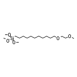 Trimethoxy[11-(2-methoxyethoxy)undecyl]silane